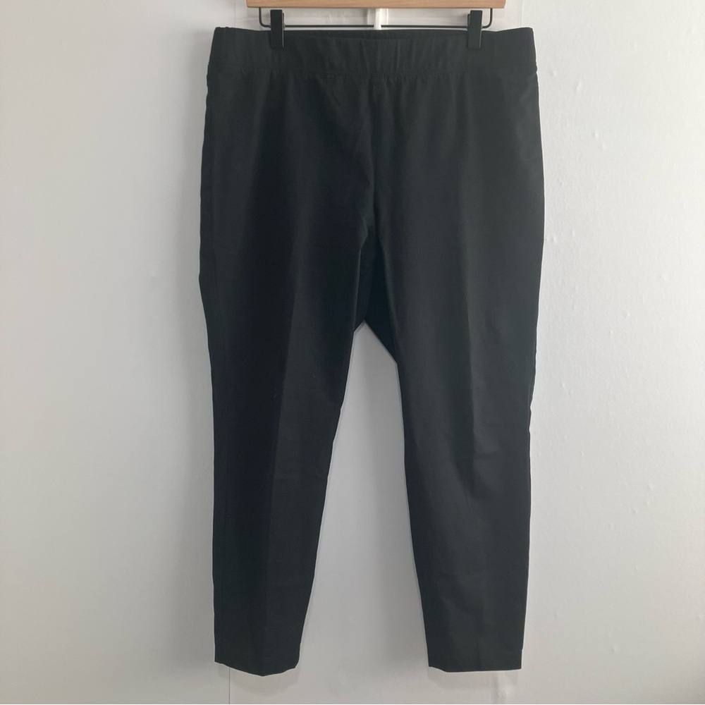 Talbots Cropped Black Dress Pants Size 12
